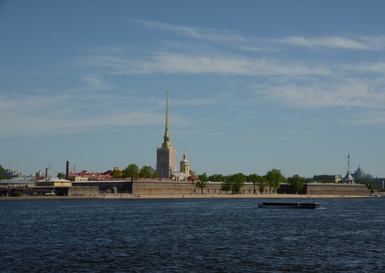 Peter and Paul Fortress from the Strelka